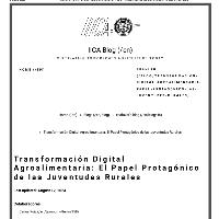 Transformación Digital Agroalimentaria: El Papel Protagónico de las Juventudes Rurales