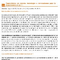 Capacidades en ciencia, tecnología e innovaciones para la bioeconomía de ALC