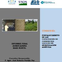 Informe Final Agrocadena Maíz Norte