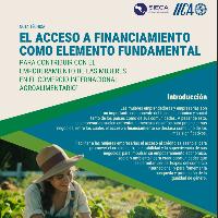 El acceso a financiamiento como elemento fundamental para contribuir con el empoderamiento de las mujeres en el comercio internacional agroalimentario