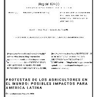 Protestas de los agricultores en el mundo: posibles impactos para América Latina