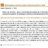 Estrategias y políticas para la bioeconomía en ALC