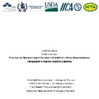 Estrategias de Manejo del Agente Causal de la Pudrición de la Fresa (Neopestalotiopsis clavispora) en el Altiplano Central de Guatemala