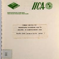 Formas possíveis de organizaçâes societárias para os projetos de desenvolvimento rural