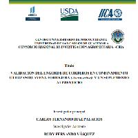 Validación del engorde de corderos en confinamiento utilizando avena forrajera (Avena sativa) y un suplemento alimenticio