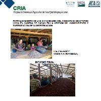 Fortalecimiento de las capacidades del consorcio de actores locales, cadena de cacao en la gestión del conocimiento y participación de la investigación
