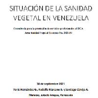 Situación de la sanidad vegetal en Venezuela