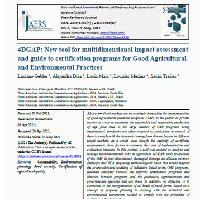 4DGAP: New tool for multidimensional impact assessment and guide to certification programs for Good Agricultural and Environmental Practices