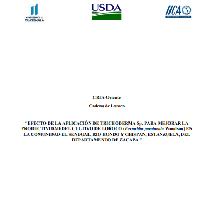 Efecto de la aplicación de Trichoderma Sp. para mejorar la productividad del cultivo de loroco (Fernaldia pandurata Woodson) en la comunidad el Senegal, Río Hondo y Chispan, Estanzuela, del Departamento de Zacapa