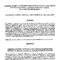 Control químico de enfermedades foliares para la produccion de semilla de repollo (brassica oleracea var capitata) en el oriente antioqueño-
