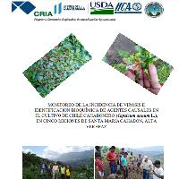 Monitoreo de la incidencia de virosis e identificación bioquímica de agentes causales en el cultivo de chile cahabonero (Capsicum annum L.), en cinco regiones de Santa María Cahabón, Alta Verapaz