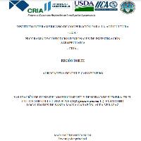 Validación de dosis de lombricompost y densidad de siembra en el cultivo de chile cahabonero  (Capsicum annum L.), en cuatro localidades de Santa María Cahabón, Alta Verapaz